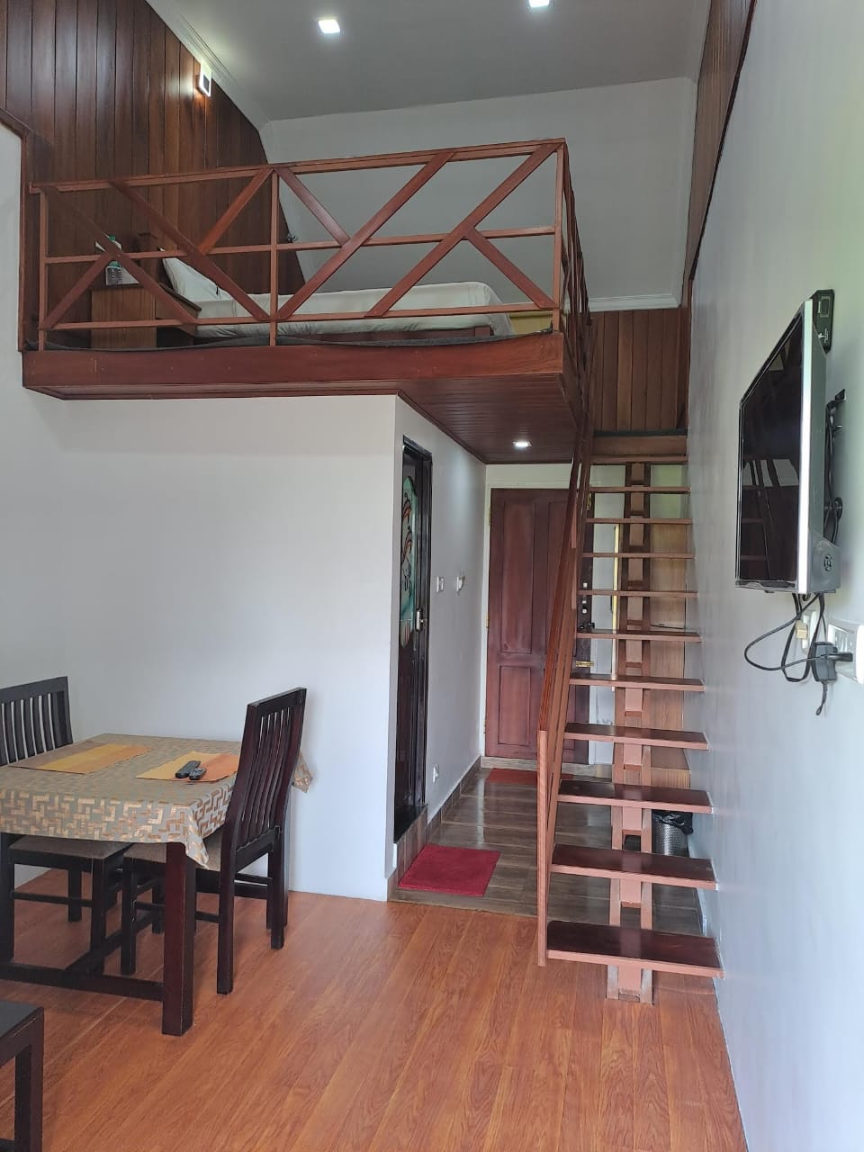 The Chalet Duplex Room with Staircase and Loft Bedroom